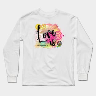 Hypnotic LOVE is by Visual Messages Long Sleeve T-Shirt